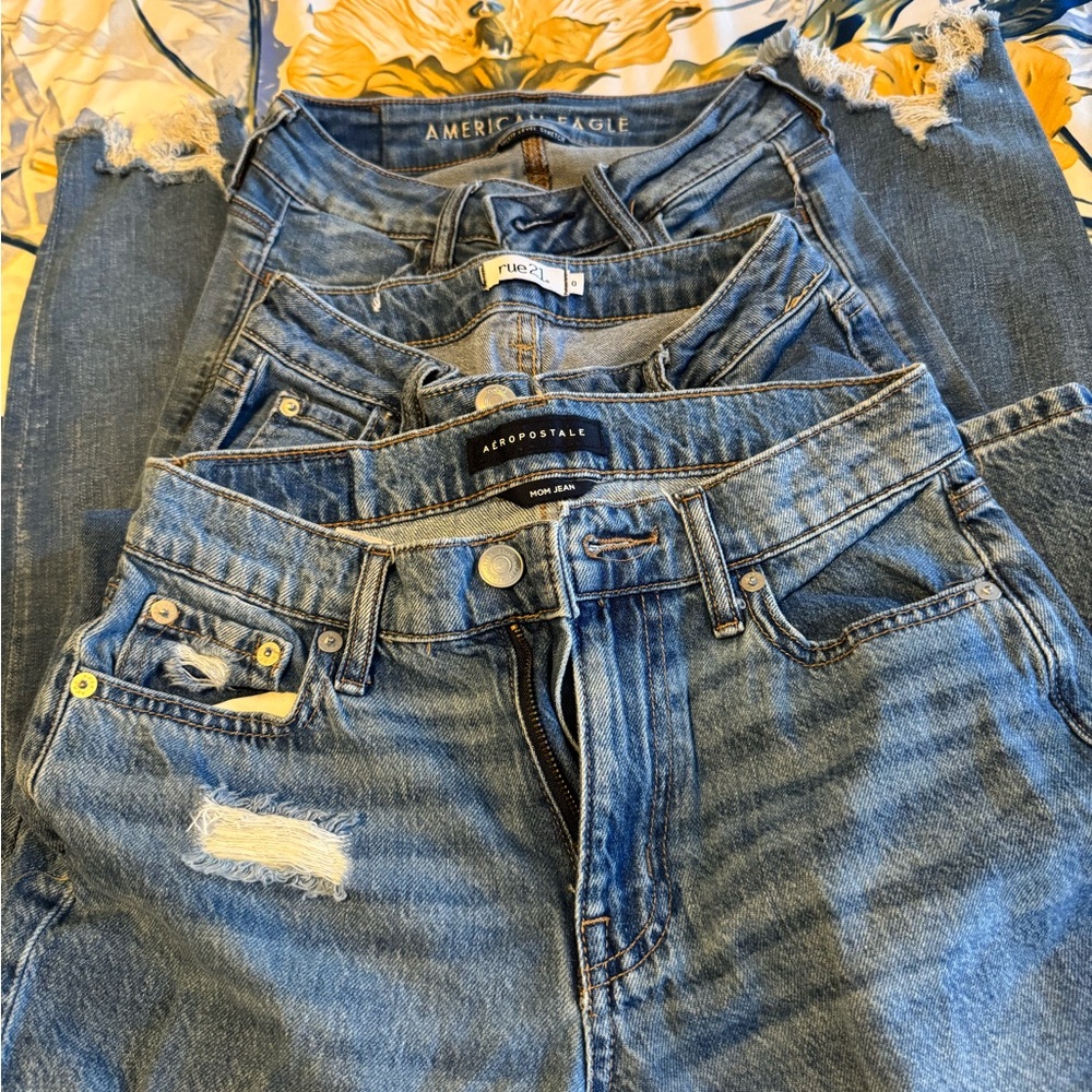 Blue Denim Jeans Collection